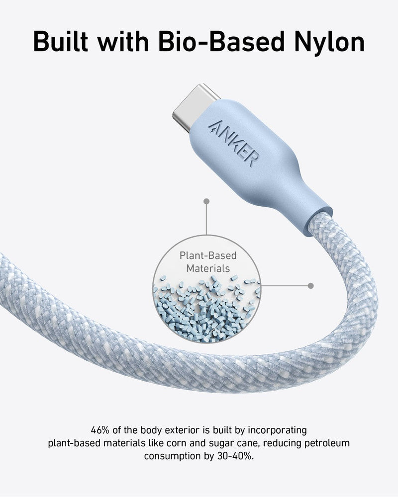 Load image into Gallery viewer, Anker <b>543</b> USB-C to USB-C Cable (Bio-Braided)