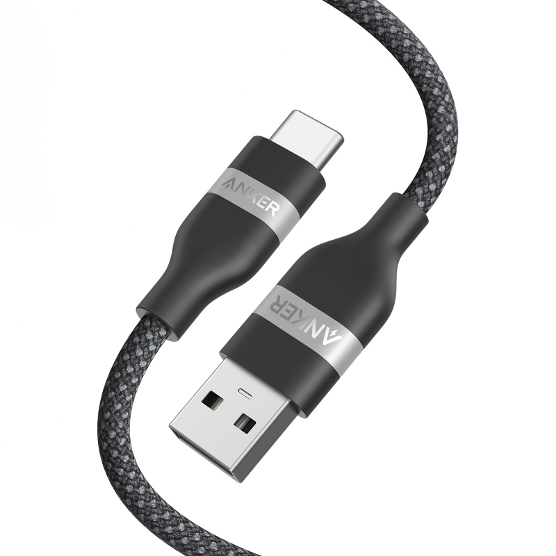 Load image into Gallery viewer, Anker USB-A to USB-C Cable (3 ft / 6 ft, Upcycled-Braided)