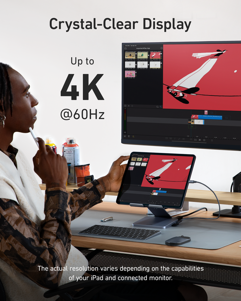Load image into Gallery viewer, Anker <b>551</b> USB-C Hub (8-in-1, Tablet Stand)