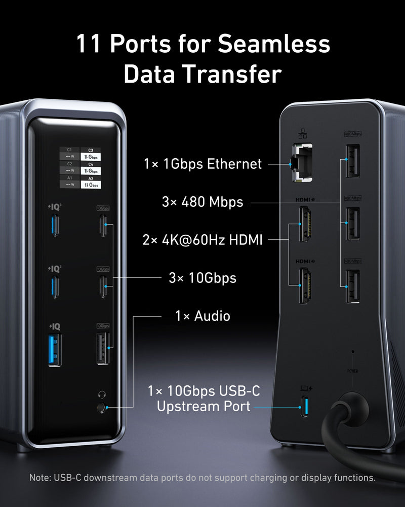 Load image into Gallery viewer, Anker Prime Charging Docking Station (14-in-1, Dual Display, 160W)