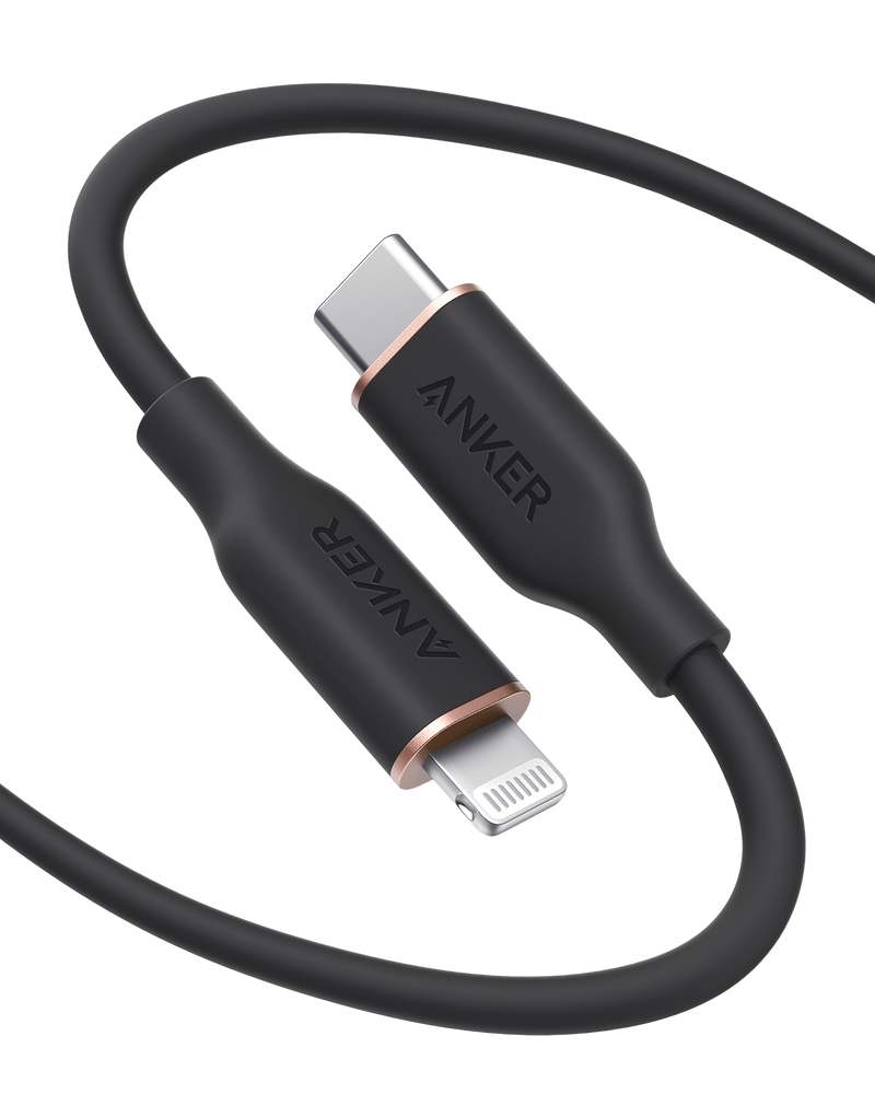 Load image into Gallery viewer, Anker <b>641</b> USB-C to Lightning Cable (Flow, Silicone)