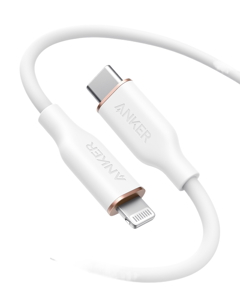 Load image into Gallery viewer, Anker <b>641</b> USB-C to Lightning Cable (Flow, 3 ft Silicone)