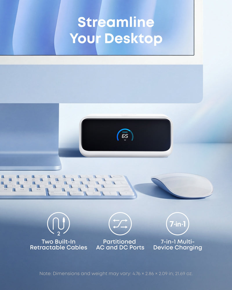 Load image into Gallery viewer, Anker Nano Charging Station (7-in-1, 100W)