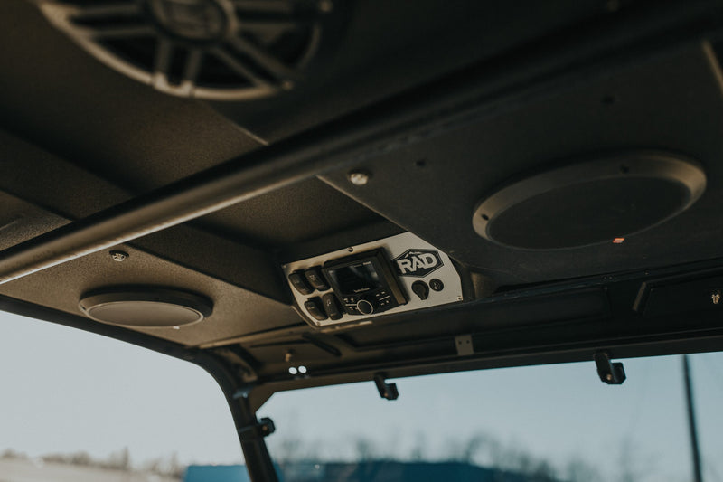 Load image into Gallery viewer, RAD Audio Top Level 2 (with Subwoofers)-Polaris Ranger Full Size 4 Seater •Fits 2013-Up Polaris Ranger 900/1000, 2015-2016 570 Full Size *(will not fit round tube cage)