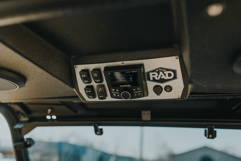 Load image into Gallery viewer, RAD Audio Top Level 1-Polaris Ranger Full Size 4 Seater •Fits 2013-Up Polaris Ranger 900/1000, 2015-2016 570 Full Size *(will not fit round tube cage)