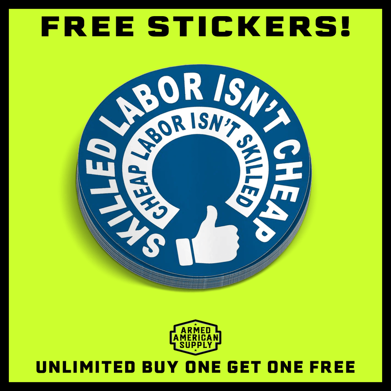 Load image into Gallery viewer, Skilled Labor Hard Hat Decal