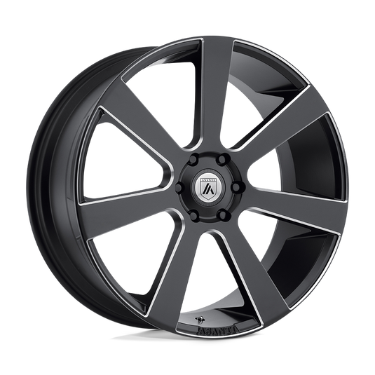 Asanti Black Abl 15 Apollo Satin Black Milled