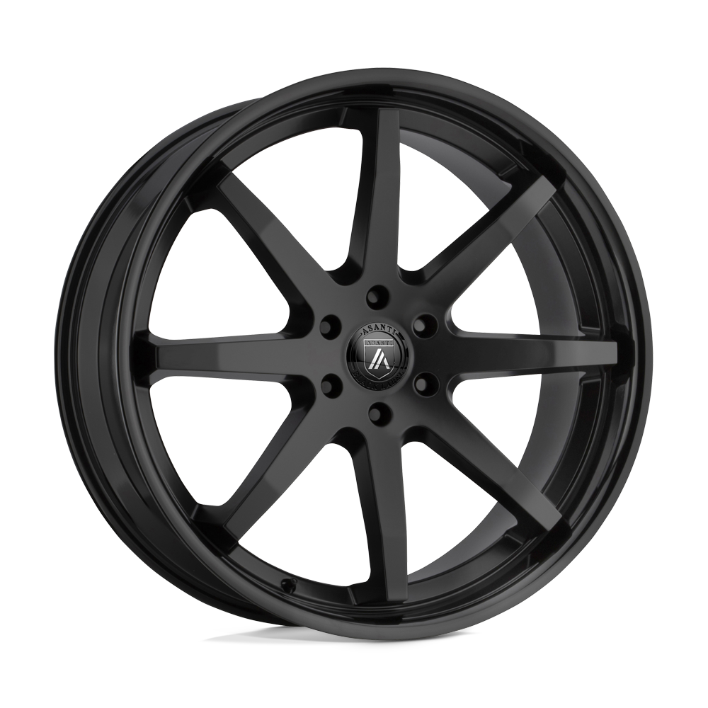 Asanti Black Abl 32 Kaiser Satin Black Gloss Black Lip