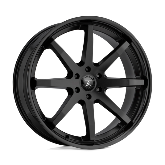 Asanti Black Abl 32 Kaiser Satin Black Gloss Black Lip
