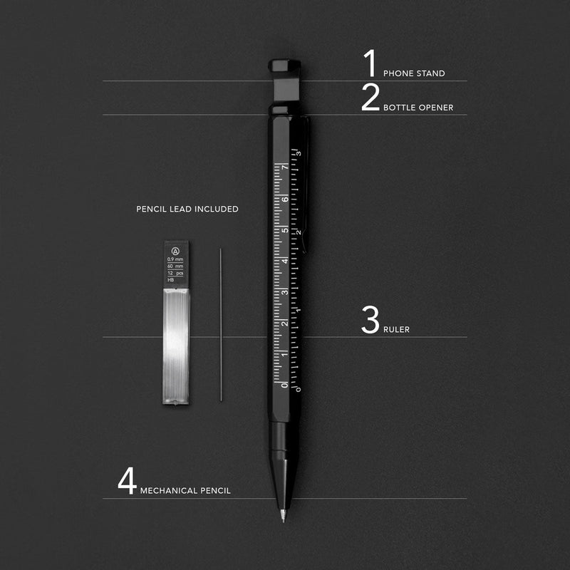 Load image into Gallery viewer, Multitool Pencil 4-in-1 with Phone Stand