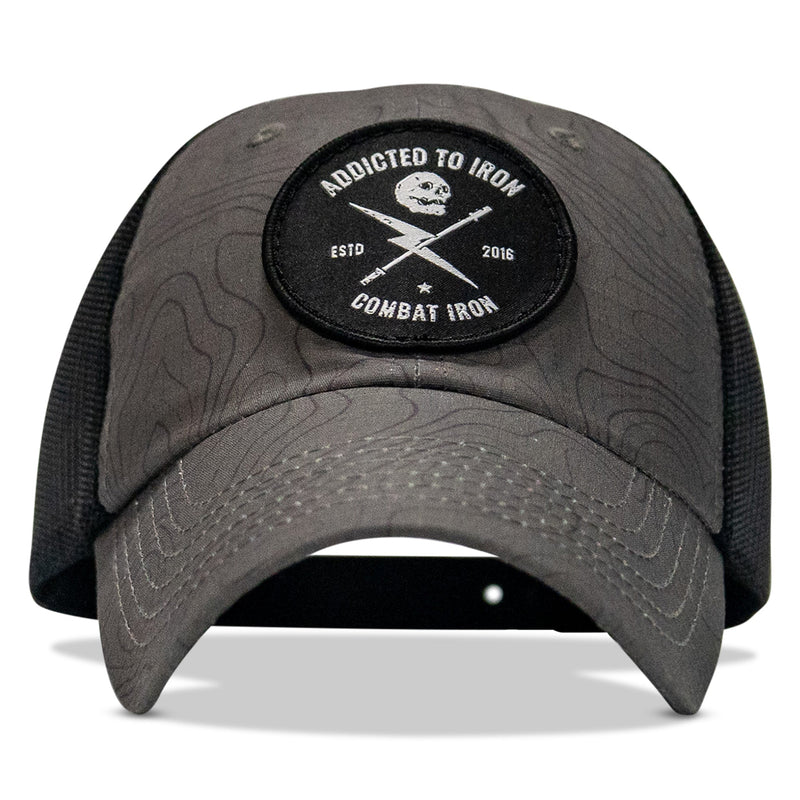 Load image into Gallery viewer, Addicted To Iron Patch Tactical Ripstop Mesh Snapback Hat