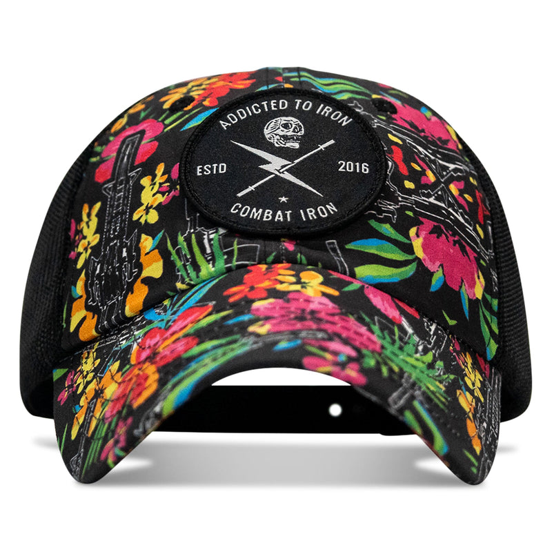 Load image into Gallery viewer, Addicted To Iron Patch Tactical Ripstop Mesh Snapback Hat