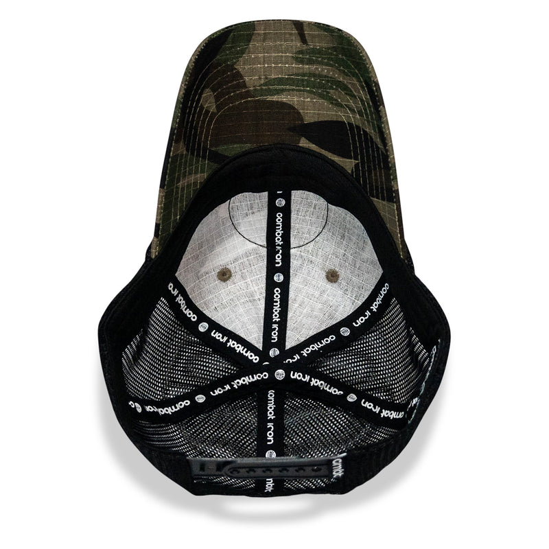 Load image into Gallery viewer, Addicted To Iron Patch Tactical Ripstop Mesh Snapback Hat