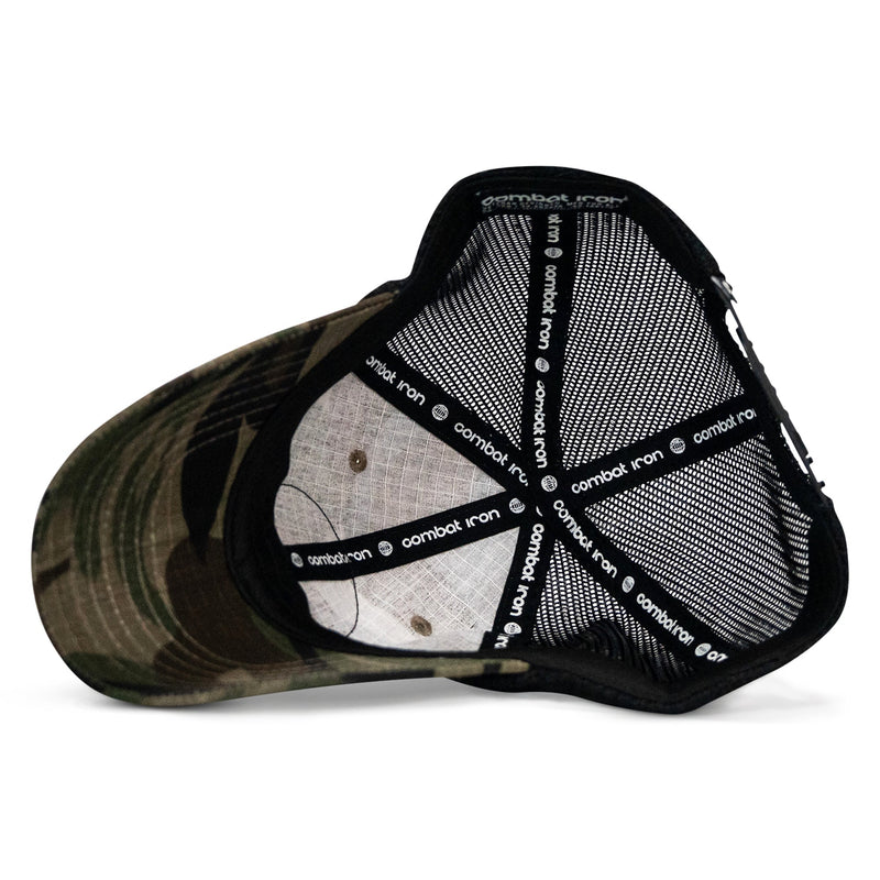 Load image into Gallery viewer, Addicted To Iron Patch Tactical Ripstop Mesh Snapback Hat