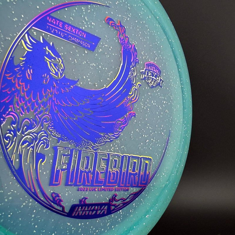 Load image into Gallery viewer, Metal Flake Pearl Champion Firebird - Double Stamp 2023 LVC Nate Sexton