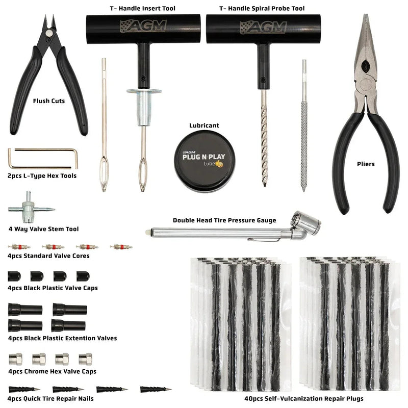 Load image into Gallery viewer, Plug n Play Tire Repair Kit