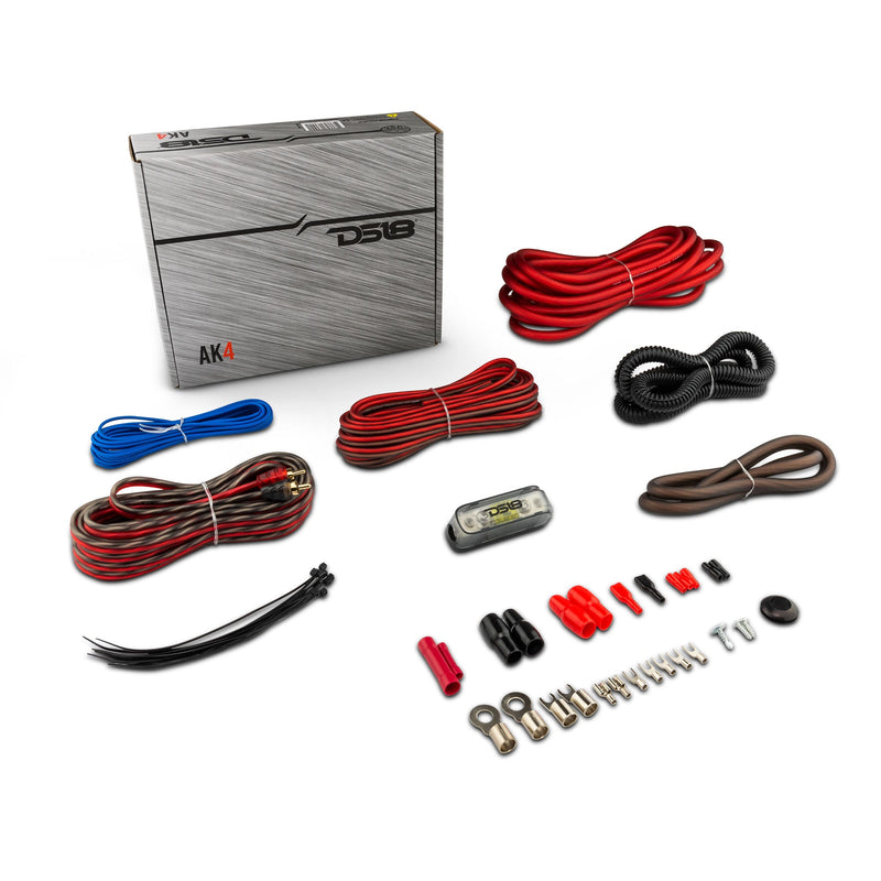 Load image into Gallery viewer, 4-GA CCA Amplifier Installation Kit - RED
