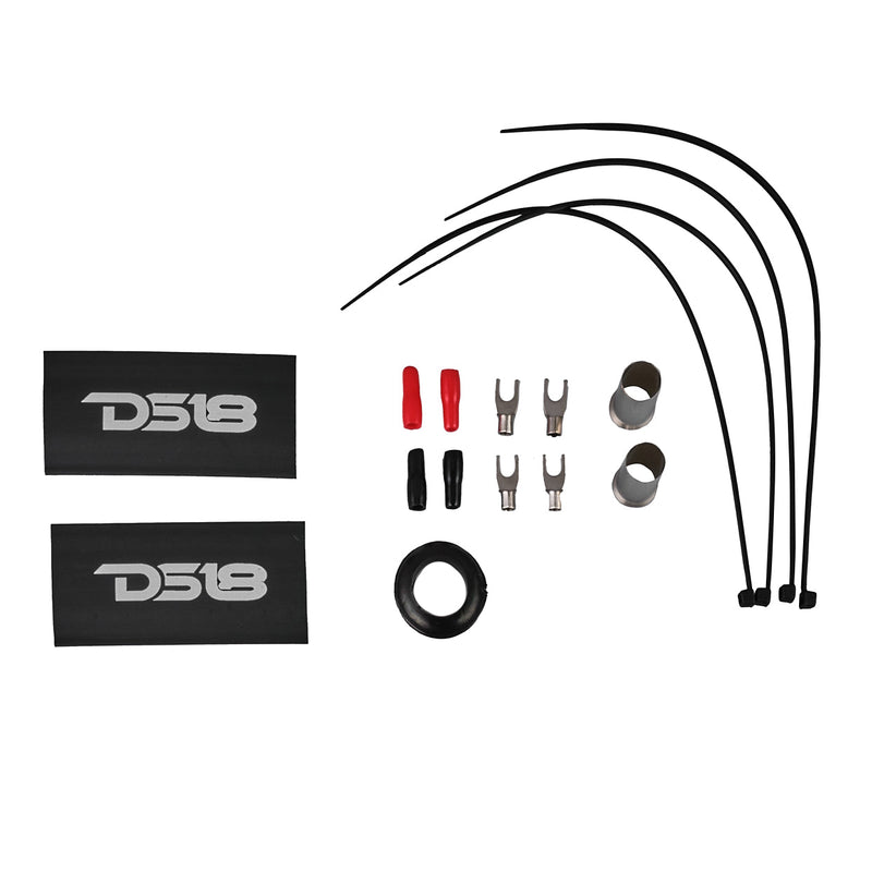 Load image into Gallery viewer, 0-GA Amplifier Installation Wiring Kit - Red