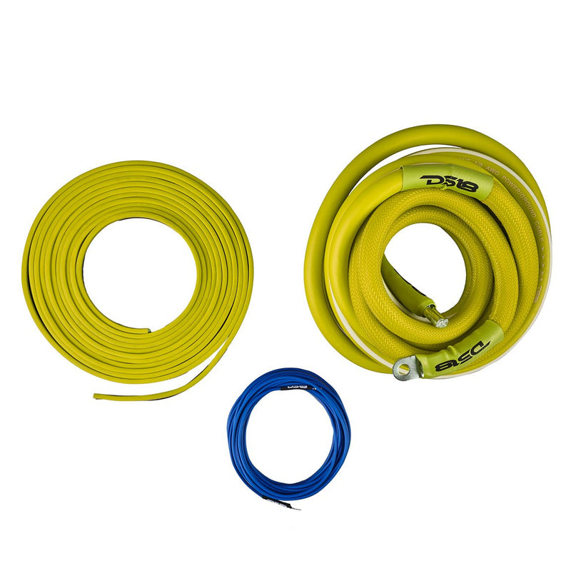 Load image into Gallery viewer, 0-GA Amplifier Installation Wiring Kit - Yellow