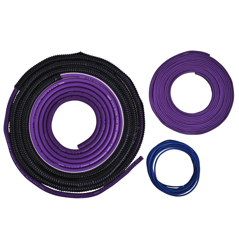 Load image into Gallery viewer, 4-GA Amplifier Installation Wiring Kit - Purple