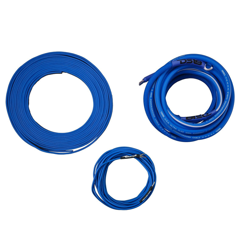 Load image into Gallery viewer, 8-GA Amplifier Installation Wiring Kit - Blue