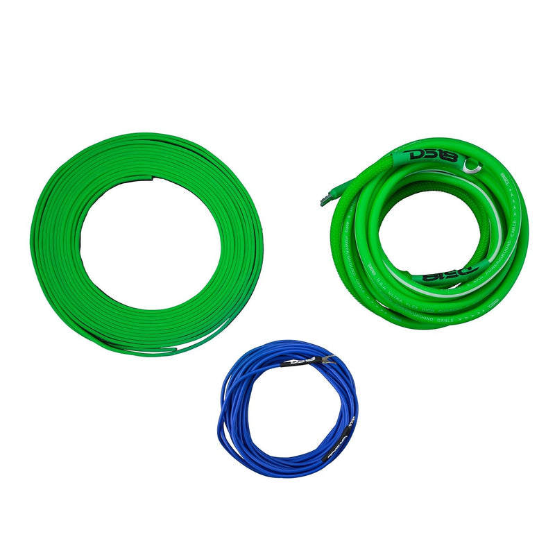 Load image into Gallery viewer, 8-GA Amplifier Installation Wiring Kit - Green