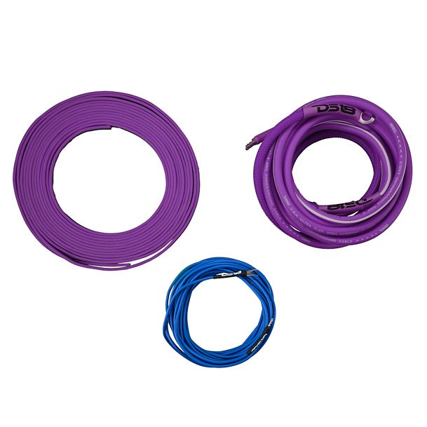 Load image into Gallery viewer, 8-GA Amplifier Installation Wiring Kit - Purple