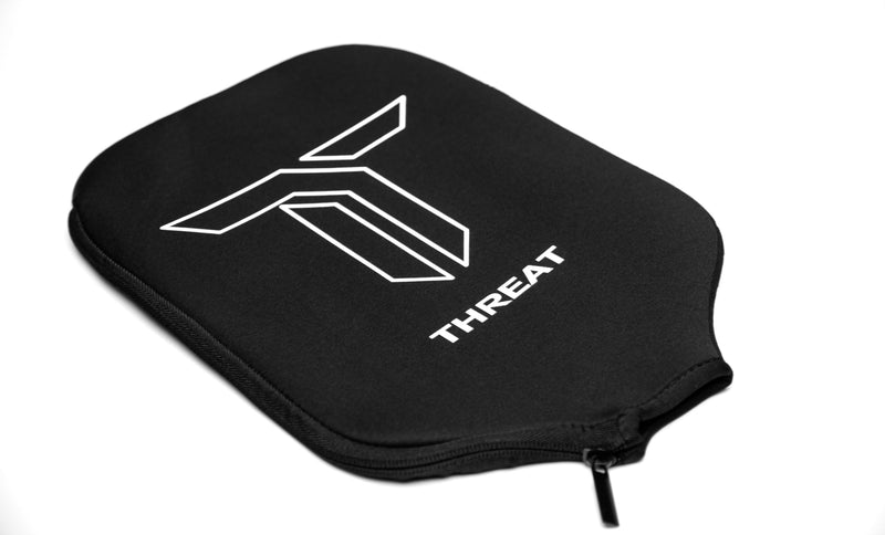 Load image into Gallery viewer, THREAT 16 SINGLES Includes custom weight card, paddle cover, paddle eraser, and lead weights.