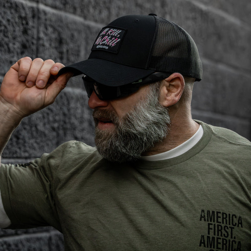 Load image into Gallery viewer, All Kill No Chill Patch Snapback Hat