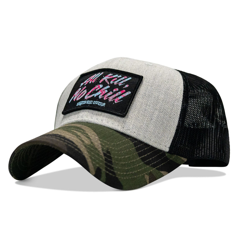 Load image into Gallery viewer, All Kill No Chill Patch Snapback Hat