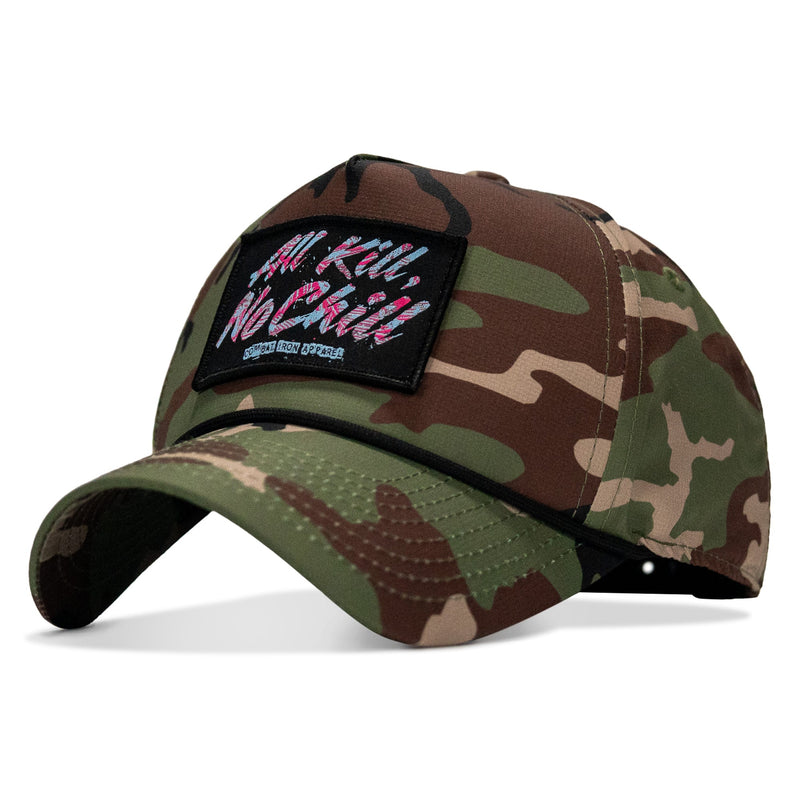 Load image into Gallery viewer, All Kill No Chill Patch Weekender Snapback