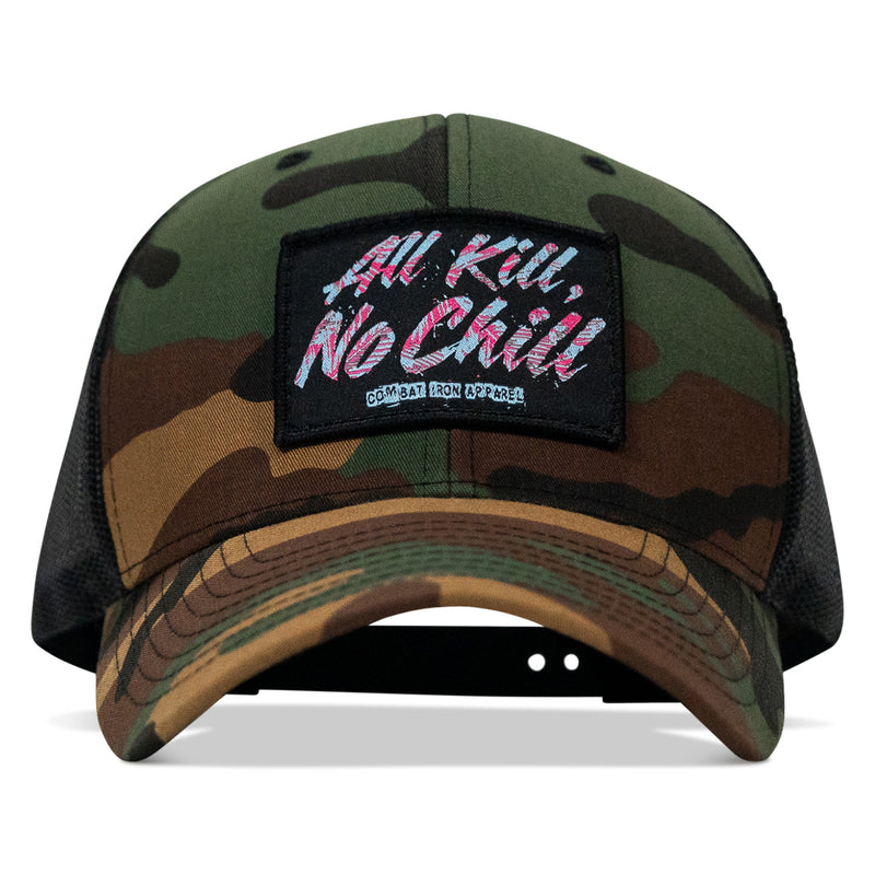 Load image into Gallery viewer, All Kill No Chill Patch Snapback Hat