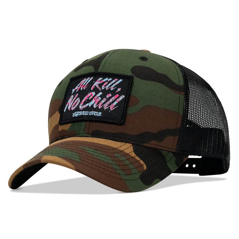 Load image into Gallery viewer, All Kill No Chill Patch Snapback Hat