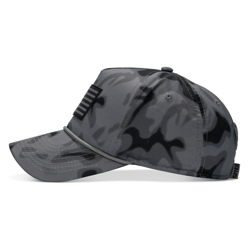 Load image into Gallery viewer, American Flag PVC Patch Waterproof Weekender Snapback