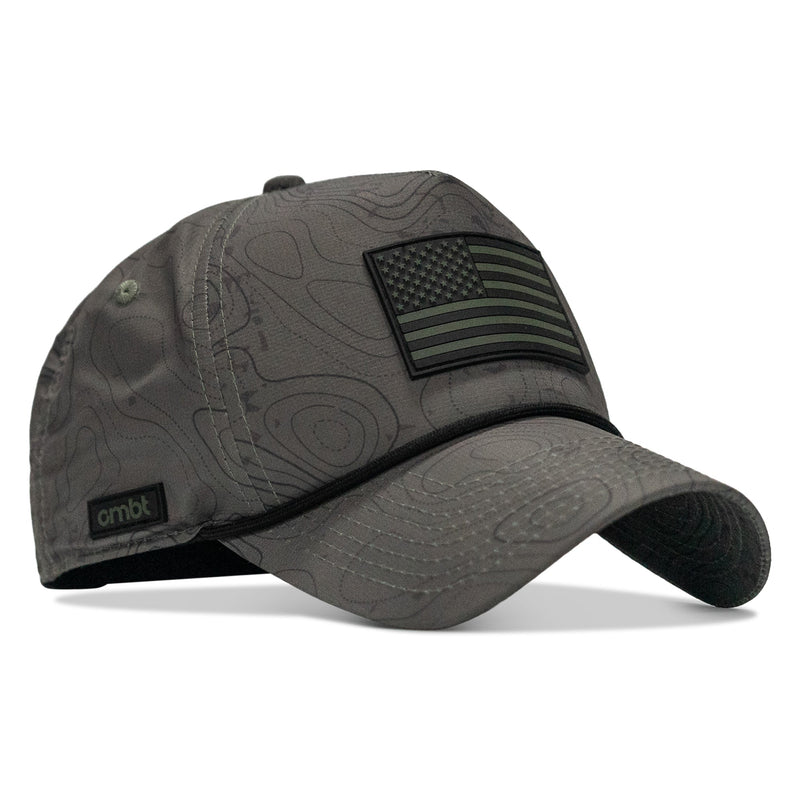 Load image into Gallery viewer, American Flag PVC Patch Waterproof Weekender Snapback