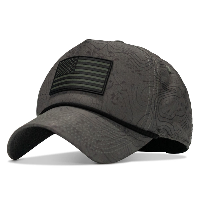 Load image into Gallery viewer, American Flag PVC Patch Waterproof Weekender Snapback