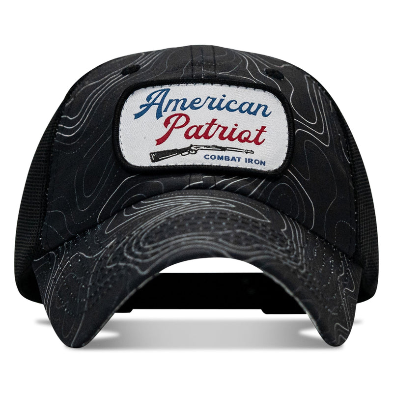 Load image into Gallery viewer, American Patriot Patch Tactical Ripstop Mesh Snapback Hat