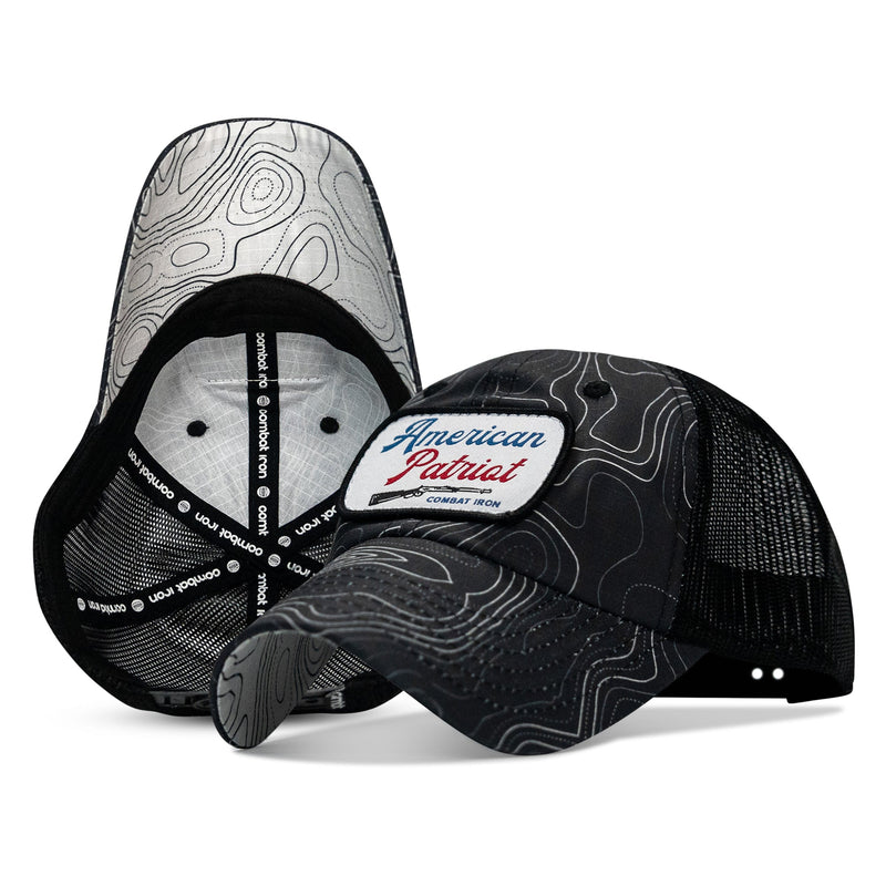 Load image into Gallery viewer, American Patriot Patch Tactical Ripstop Mesh Snapback Hat