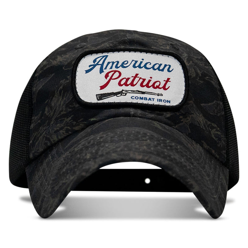 Load image into Gallery viewer, American Patriot Patch Tactical Ripstop Mesh Snapback Hat