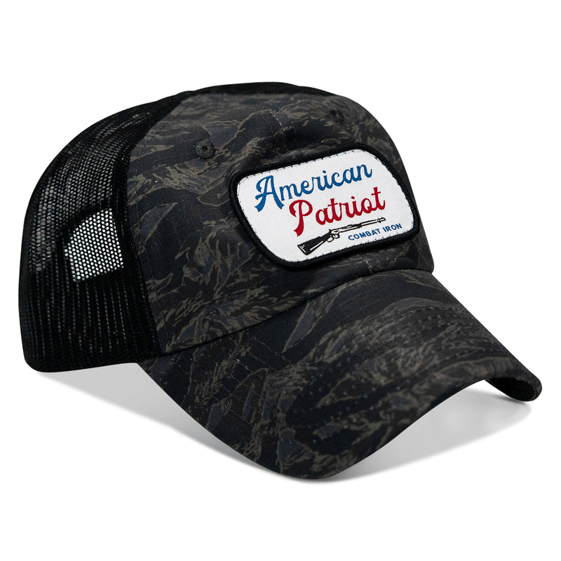 Load image into Gallery viewer, American Patriot Patch Tactical Ripstop Mesh Snapback Hat