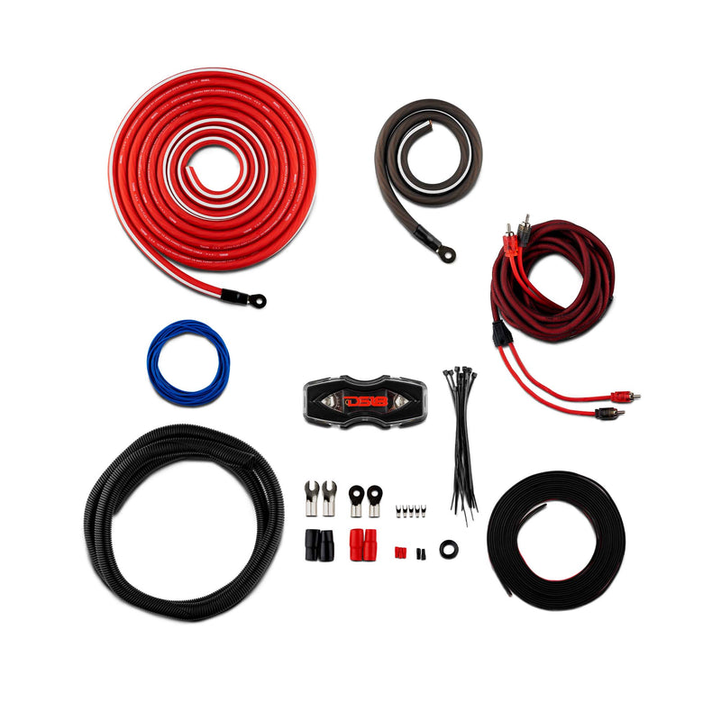 Load image into Gallery viewer, 0-GA CCA Amplifier Installation Kit - RED