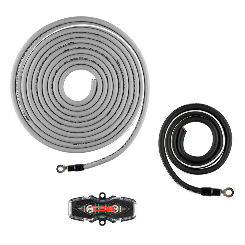 Load image into Gallery viewer, 4-GA CCA Amplifier Installation Kit - SILVER