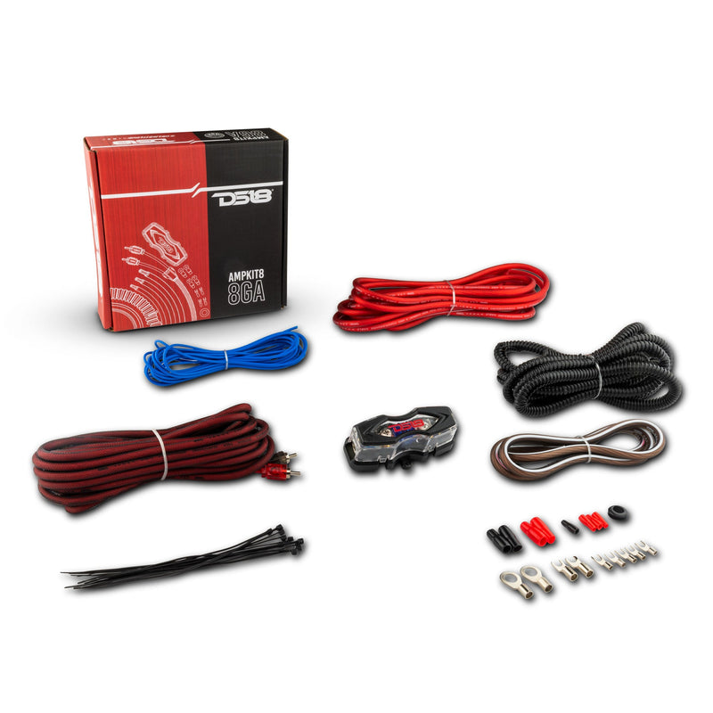 Load image into Gallery viewer, 8-GA CCA Amplifier Installation Kit - RED