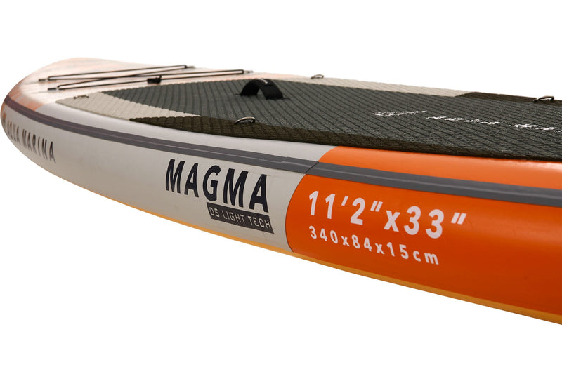 Load image into Gallery viewer, Aqua Marina MAGMA 11'2" Inflatable Paddle Board All-Around Advanced SUP