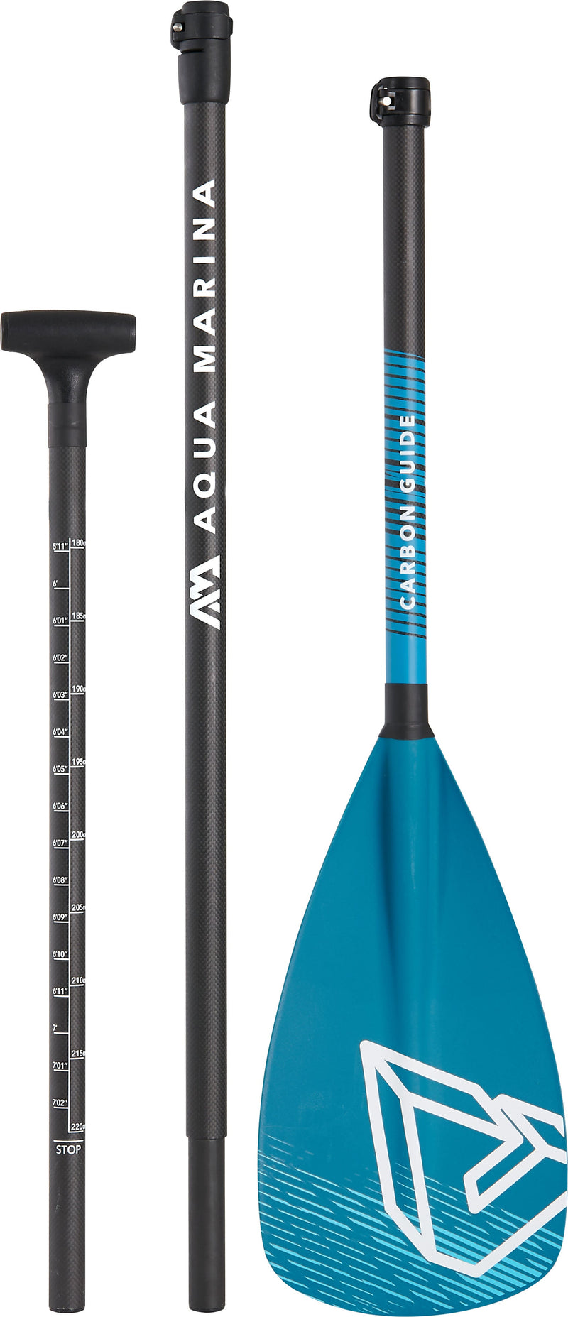 Load image into Gallery viewer, Aqua Marina Carbon Fiberglass SUP Paddle (3-Section)