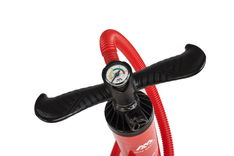 Load image into Gallery viewer, Aqua Marina LIQUID AIR V2 Double Action High Pressure Hand Pump for iSUP Paddle Board (2.6L+2.6L)