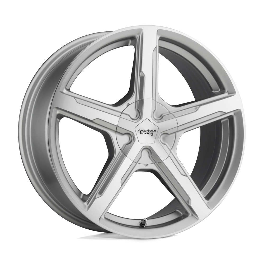 American Racing Silver Machined