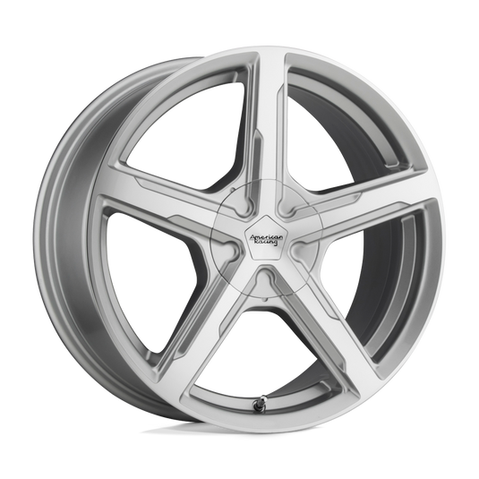American Racing Silver Machined