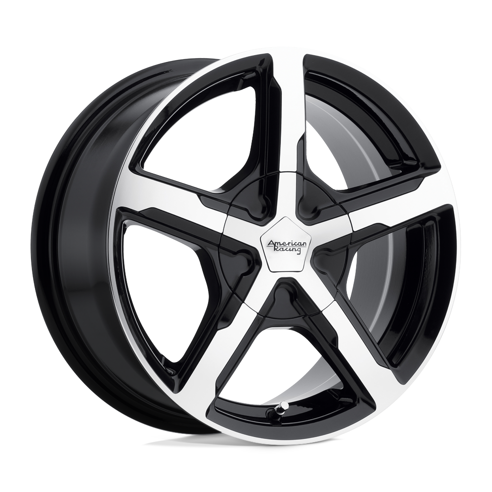 American Racing Gloss Black Machined