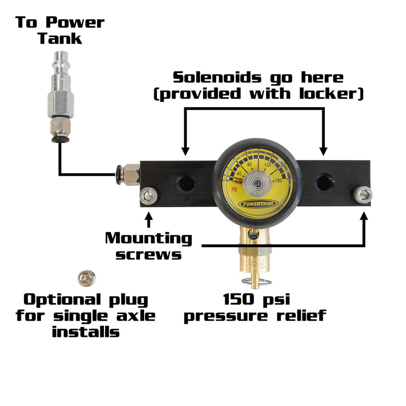 Load image into Gallery viewer, Power Tank to ARB Manifold Install Kit